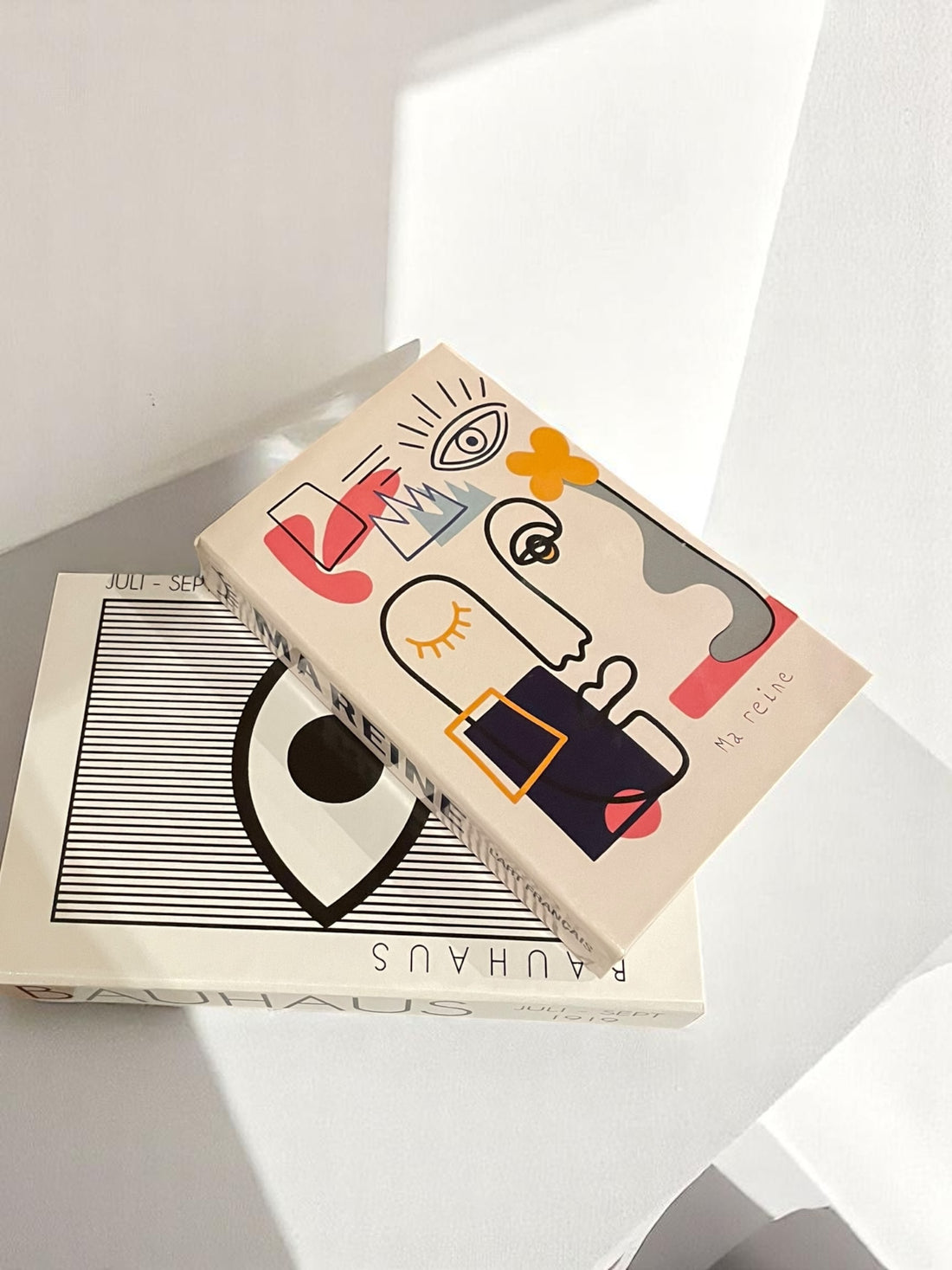 Enigmatic Gaze Faux Books