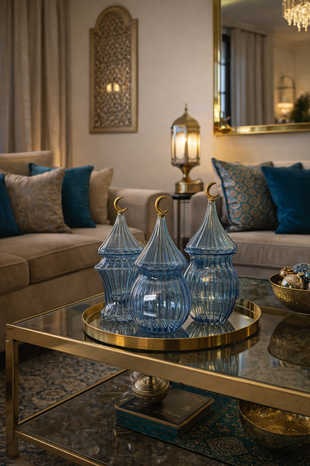 Ottoman Blue Tamreya Set