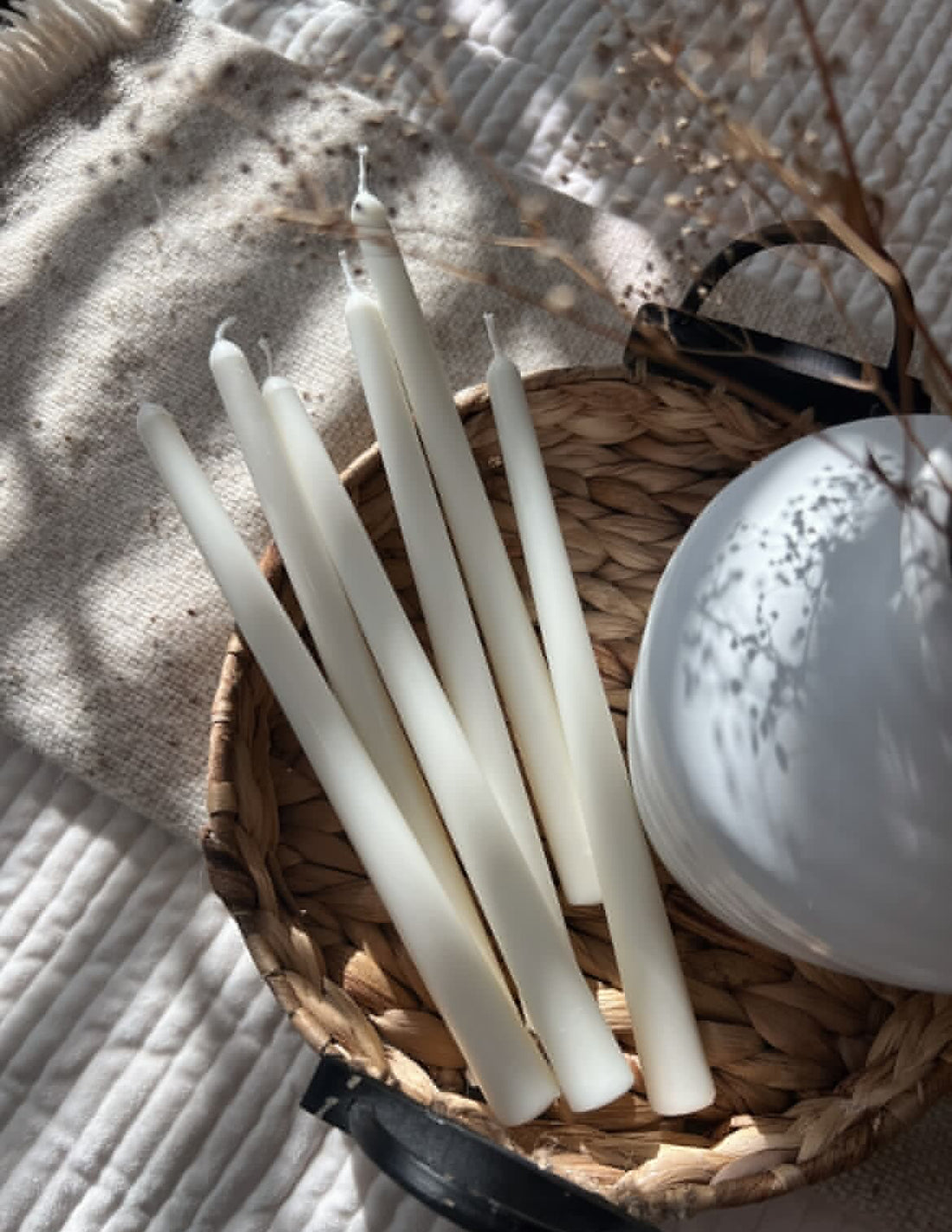 Two Simple Taper Candles