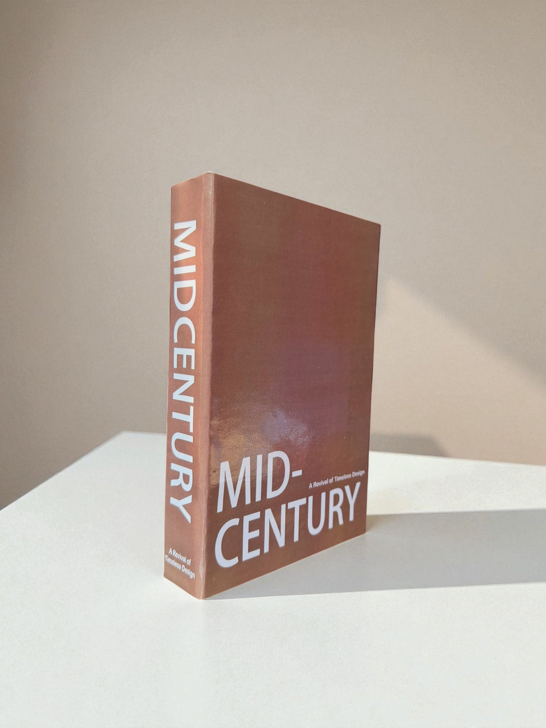 Medium Mid Century Fake Book