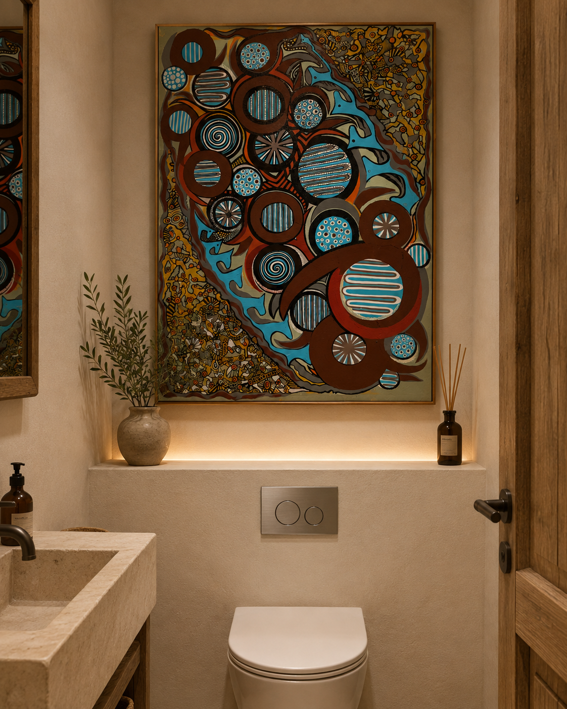 Tidal Rhythm By SS (50x70)