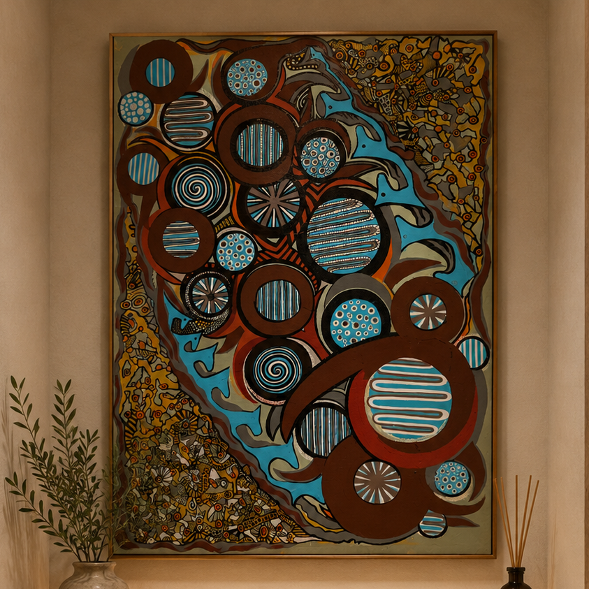 Tidal Rhythm By SS (50x70)