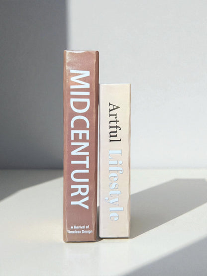 Timeless Aesthetic Faux Books