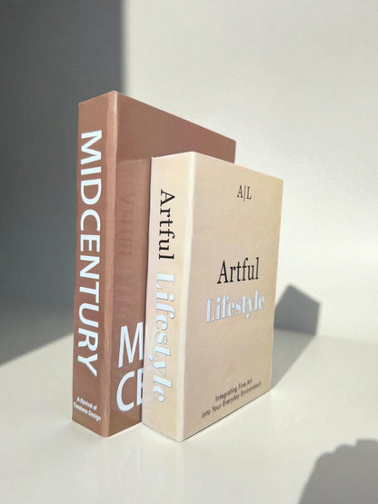Timeless Aesthetic Faux Books