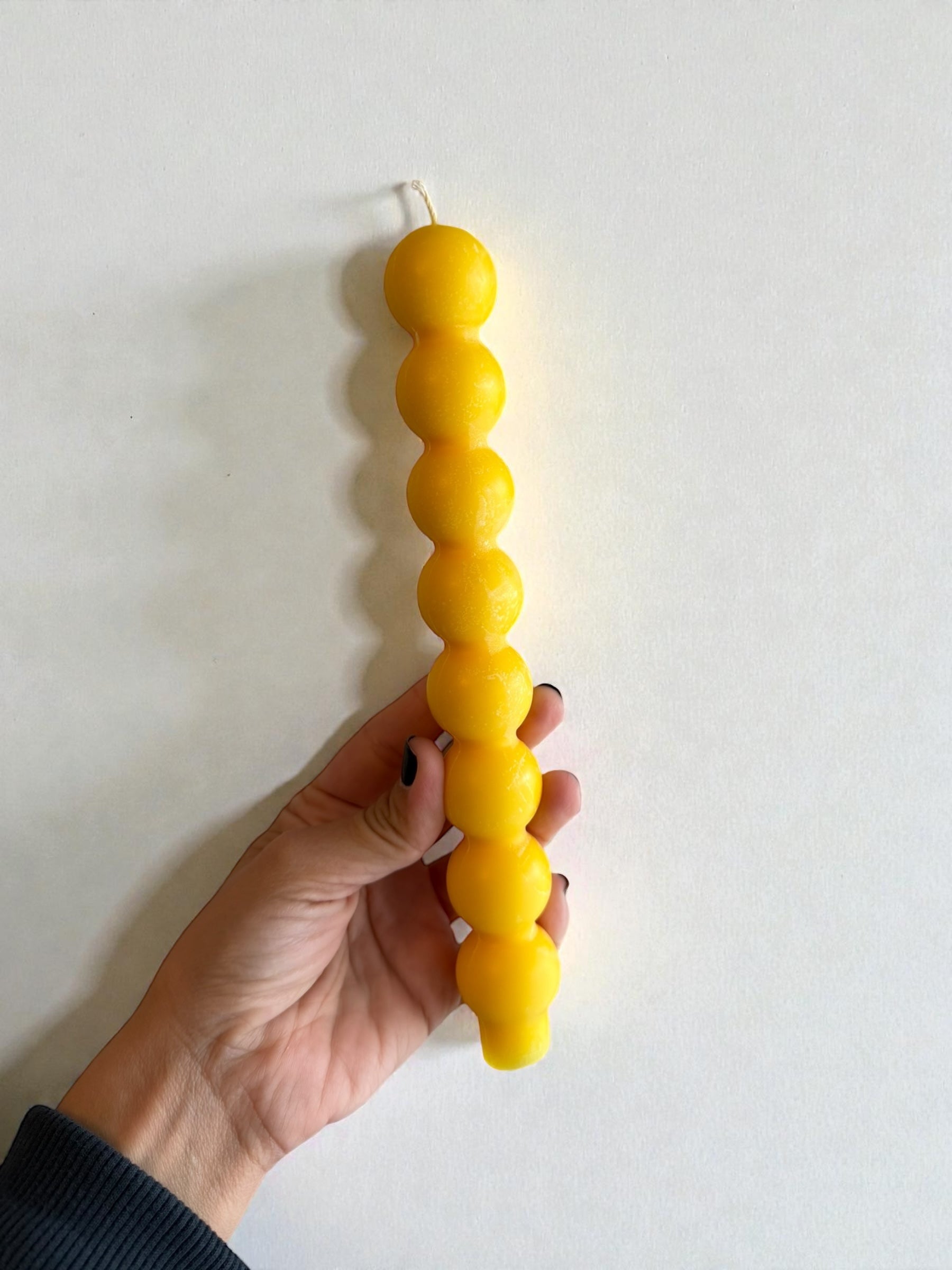 Two Bobbles Taper Candles