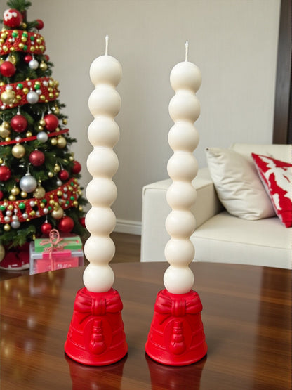 Winter Icons Christmas Candle Holders