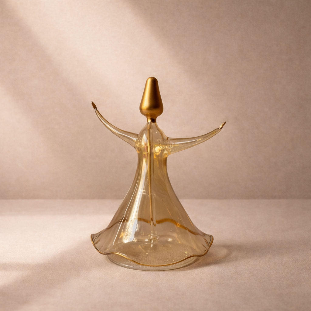 Golden Saffron Whirling Dervish