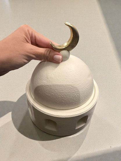 Crescent Bukhour Holder