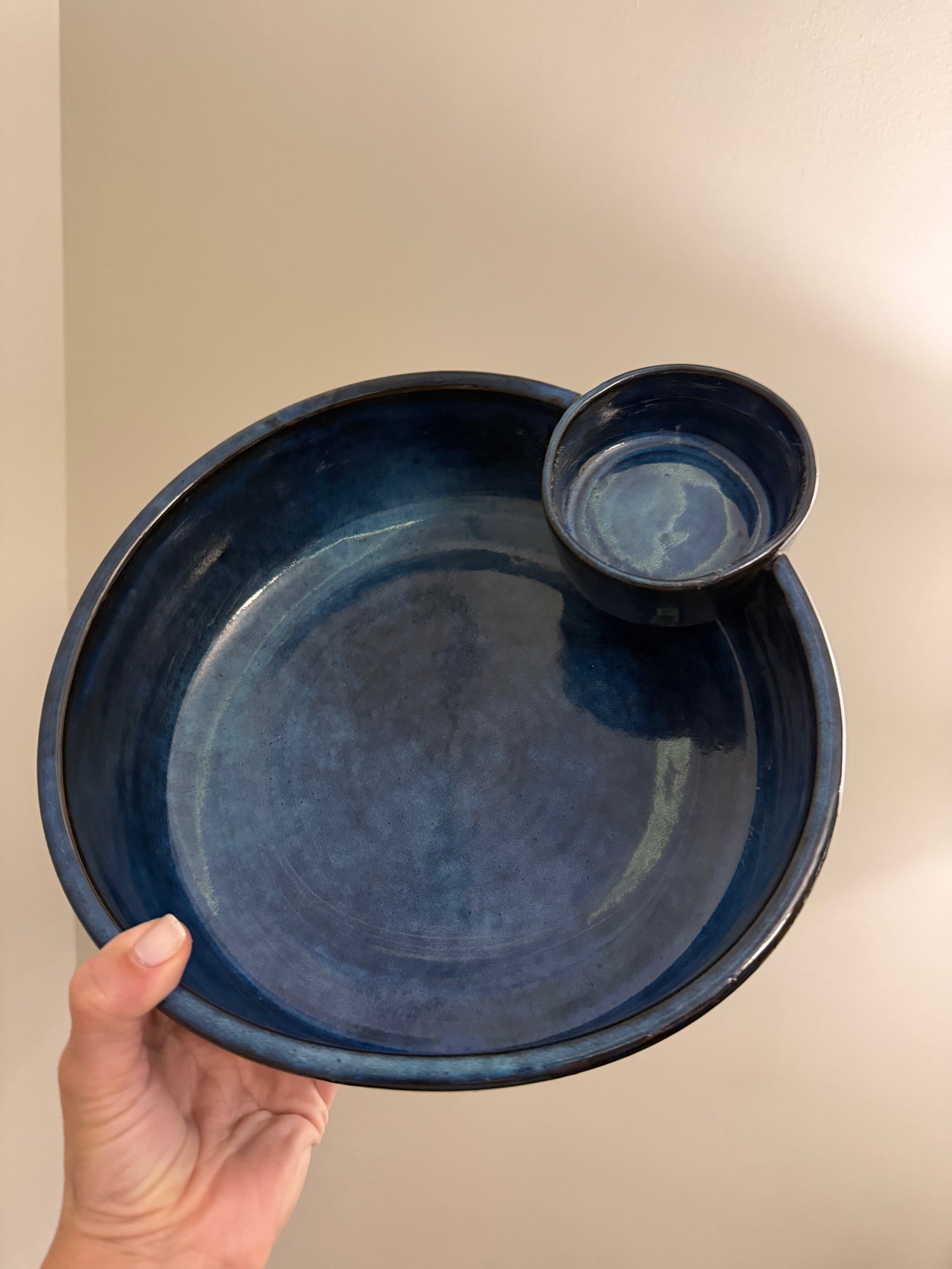 Double Dip Glaze Platter