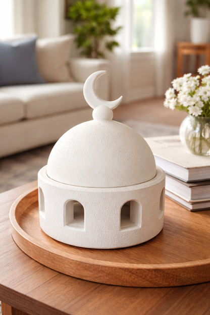 Crescent Bukhour Holder