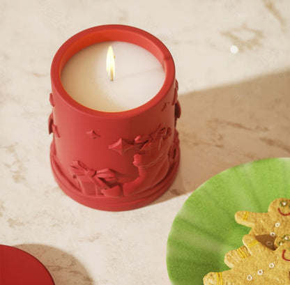 Merry Go Round Christmas Candle Holders