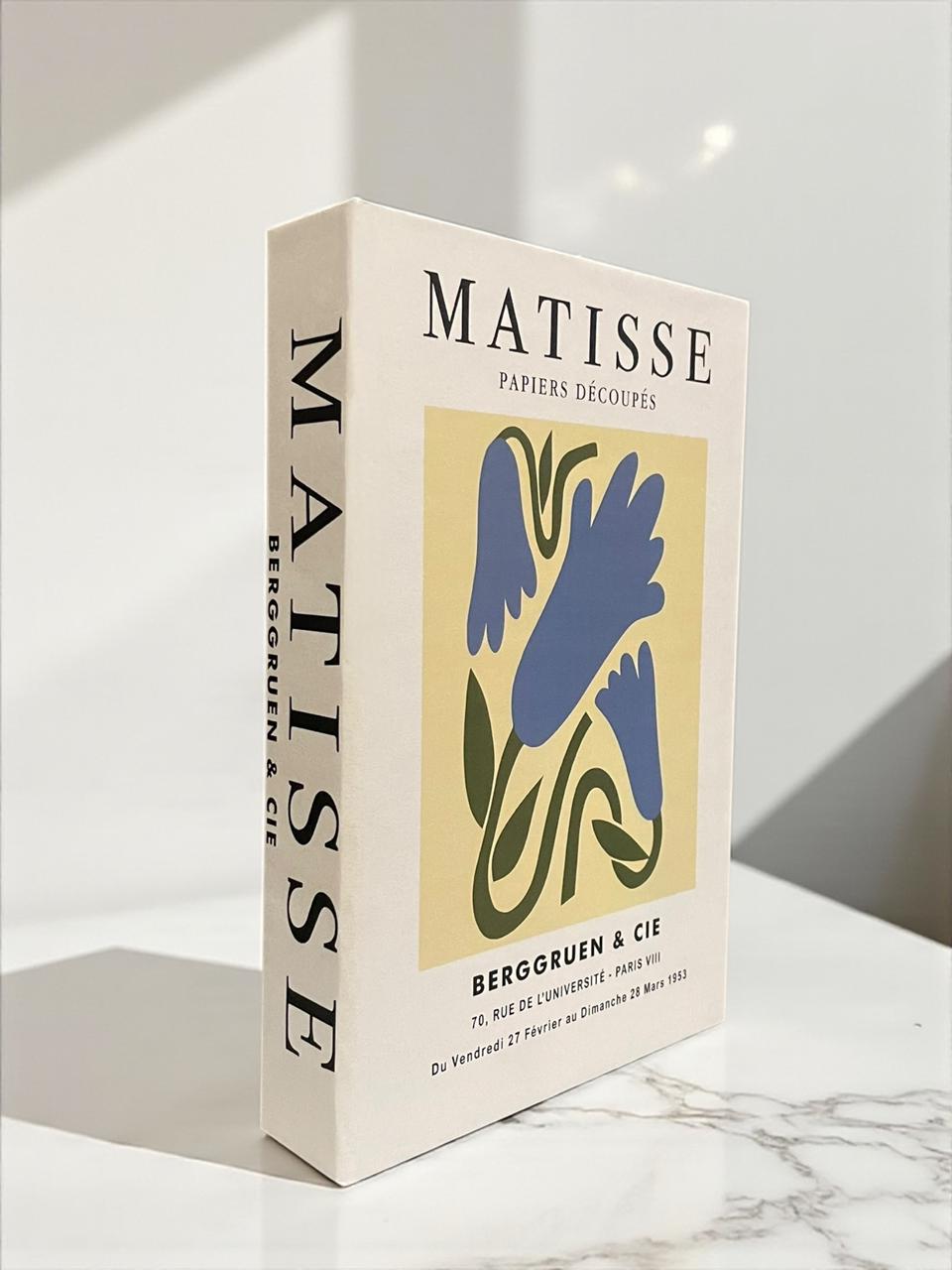 Matisse Bleu Fleur FAKE Book