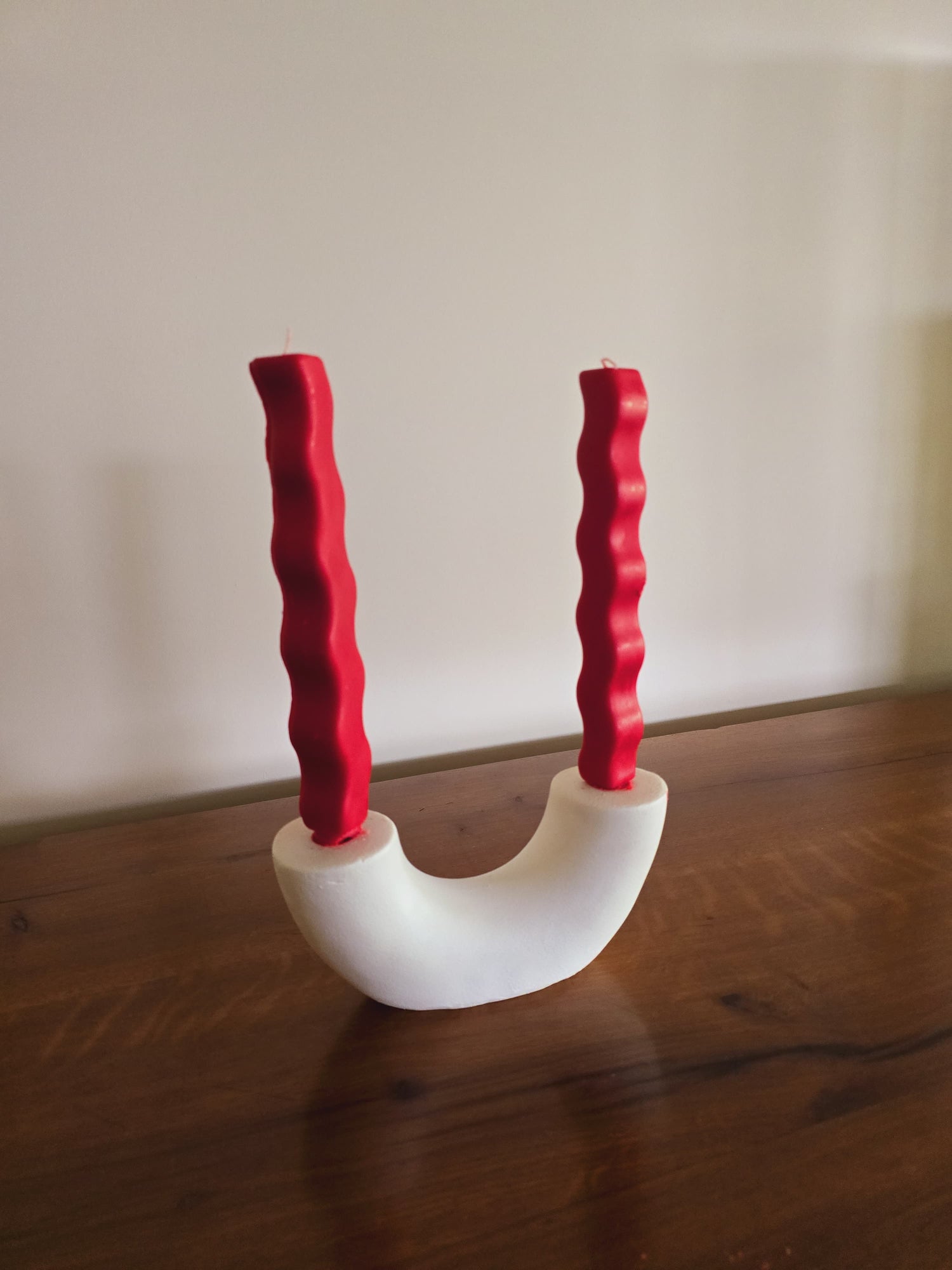 U Shaped Candle Holder