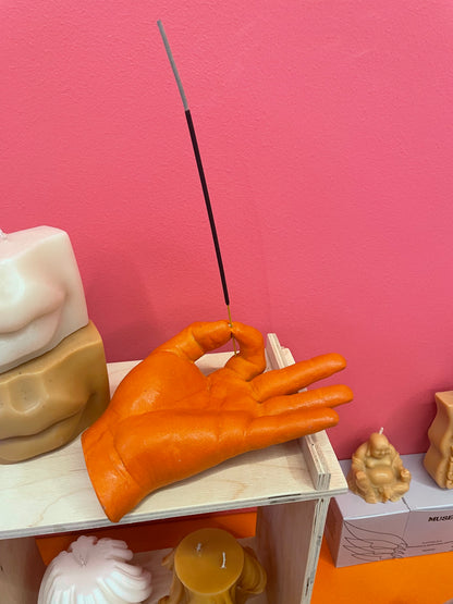 Hand Incense Holder