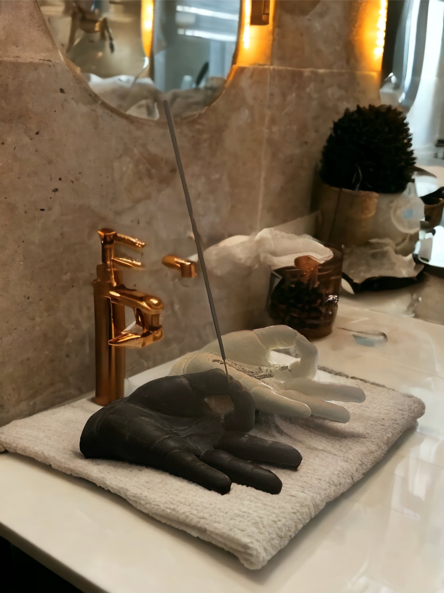 Hand Incense Holder